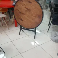 میزتاشو پلاستیکی چوبی صندلی کافه پلاستیکی/kقزلحصار|میز و صندلی غذاخوری|کرج, شهرک سهرابیه|دیوار