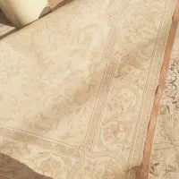 فرش ۹متری کرم بسیار سالم
