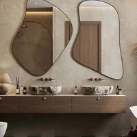 فروش ویژه آینه روشویی دفرمه|آینه|اصفهان, رهنان|دیوار