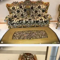 مبل سلطنتی به همراه میز نهارخوری|مبلمان خانگی و میز عسلی|تهران, هروی|دیوار