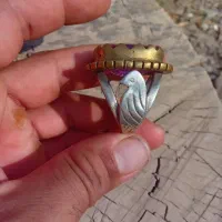 انگشتر یاقوت درشت جواهری|جواهرات|رباطکریم, نوده|دیوار