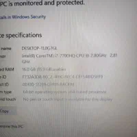 لپ تاپ کم‌کار Hp Zbook i7 7700HQ باگرافیک۴|رایانه همراه|اصفهان, پروین|دیوار