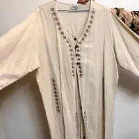 مانتو سفید و دامن