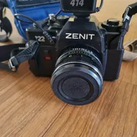 دوربین ZENIT 122 بهمراه فلش توشیبا۴۱۴ سالم|دوربین عکاسی و فیلم‌برداری|تهران, تهرانپارس غربی|دیوار
