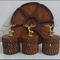 ظروف پذیرایی ودکوری سنگ مصنوعی