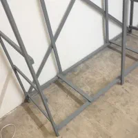 رگال لباس چوبی|کتابخانه، شلف، قفسههای دیواری|آمل, |دیوار