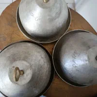 ظروف کلکسیونی مسی قدیمی قدمت دار|کلکسیون اشیاء عتیقه|قزوین, |دیوار