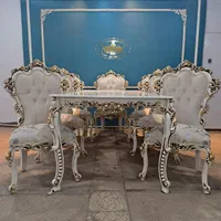 مبل مبل۷نفره کلاسیک سلطنتی گلریز راحتی راش اقساطی|مبلمان خانگی و میز عسلی|تهران, شهرک امام خمینی|دیوار