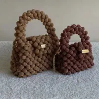 کیف و جاکلیدی مرواریدی شیک