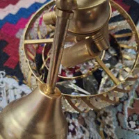 آباژور ایستاده و لوستر شیک|چراغ خواب و آباژور|سمنان, |دیوار