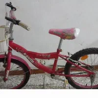 دوچرخه صورتی سایز۱۴