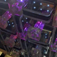 لوستر بلور ریموتی|لوستر و چراغ آویز|ری, فیروزآبادی|دیوار