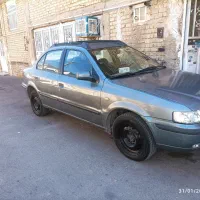 سمند مدل 85 دو گانه دستی کاملا خانگی