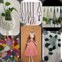 مکرومه بافی|صنایع دستی و سایر لوازم تزئینی|اردبیل, |دیوار