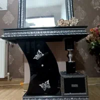 آینه مستطیل کاملا سالم با زیر آینه به قیمت قدیم