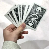 پاسور اسکلتی پاستور ورق حکم کارت