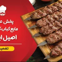 مایه کباب کوبیده تضمینی آماده سیخ گرفتن (رونده)