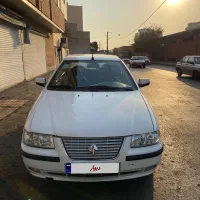 سمند سفید مدل ۹۶ کارکرد ۱۵۲ هزار