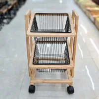سبد سیب زمینی و پیاز|آب‌چکان و نظم‌دهنده ظروف|قم, نیروگاه|دیوار