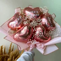 هدیه تولد گل های بادکنکی|صنایع دستی و سایر لوازم تزئینی|تهران, اقدسیه|دیوار