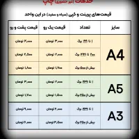 خدمات غیرحضوری چاپ و...