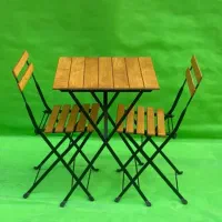 میز و صندلی تاشو در حد نو