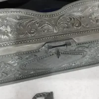 جای دستمال کاغذی پیوتر اصل ، قدیمی،سنگین و وزین|ظروف سرو و پذیرایی|اهواز, گلستان|دیوار