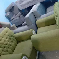 چنددست مبل۷نفره راحتی درحدنو|مبلمان خانگی و میز عسلی|چابهار, |دیوار