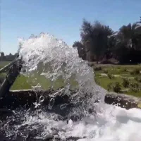 نیم ساعت آب چاه عمیق احراری-بجد