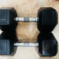 یک جفت دمبل ۱۵کیلو