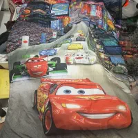 ست روتختی و دوتا والن پرده اتاق خواب کودک