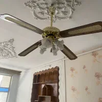 پنکه سقفی ومیز تلویزیون