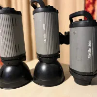 ۳عدد نور عکاسی متل