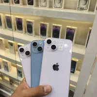 اپل iphone 14 ۱۲۸ دوسیم بنفش و آبی|موبایل|مشهد, کلاهدوز|دیوار