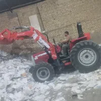 تراکتور از نخاله زدن پهن خاک برداری|خدمات باغبانی و درختکاری|قم, قلعه صدری|دیوار