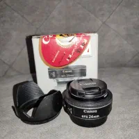 لنز ۲۴ میلیمتری کانن canon efs 24mm f/2.8