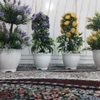 گل و گلدان مصنوعی