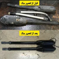 تعمیر جک در پارکینگ درب ریموتی اتوماتیک برقی