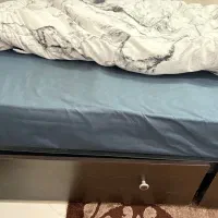 تخت خواب تک نفره|تخت و سرویس خواب|لنگرود, |دیوار