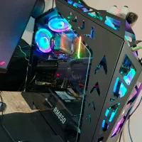 قاب کیس گیمینگ UNA 605|قطعات و لوازم جانبی رایانه|اندیشه, شهرک صدف|دیوار