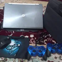 لپ‌تاپHP Core i7(در حد نو)+پک کامل گیمینگ و اداری