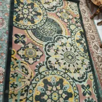 گلیم فرش گل برجسته