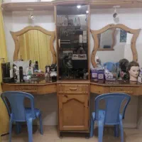 ویترین آرایشگاه نژاد سالم استادمعین