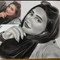 نقاشی چهره با تخفیف|تابلو، نقاشی، عکس|شیراز, شهرک گلدشت حافظ‎|دیوار