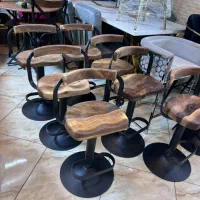 صندلی اپنی جکدار کف چوب زیمر