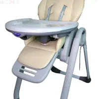 صندلی غذا دلیجان مدل میلانو رنگ کرم