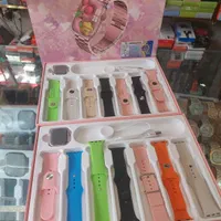 ساعت هوشمند مینی سایز ۴۰ ۱۸ ماه گارانتی  ۷ دستبند