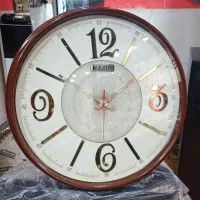 ساعت دیواری حروف یونانی و عدارسایز 48cm در دورنگ|ساعت دیواری و تزئینی|اراک, |دیوار