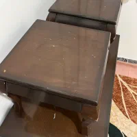 عسلی چوب اصل قهویی