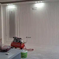 نقاش نقاشی ساختمان پلی استر رنگ آمیزی ایرلس پاشش|خدمات پیشه و مهارت|مشهد, آبکوه|دیوار